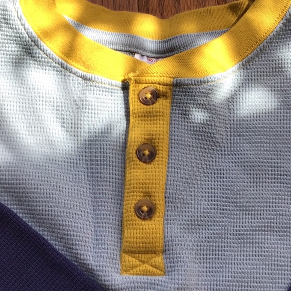 Hanna Andersson color block thermal boy size 8 - Picture 2 of 5